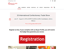 Tablet Screenshot of confitexpo.com